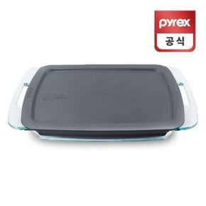 코렐 파이렉스 이지그랩 그레이 베이크 디쉬 2.8L (WD7FD7C)