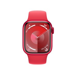 (픽업전용) 애플워치 S9 41 GPS (PRODUCT)RED 알루미늄, 스포츠밴드 SM (MRXG3KH/A)