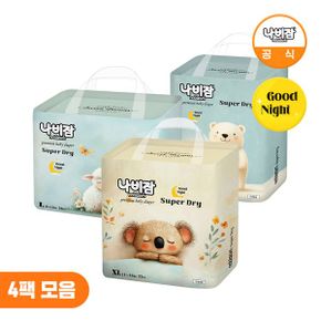 NEW 슈퍼드라이 오버나이트 팬티 기저귀 4팩 모음_P388107879