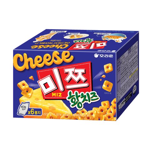 [SSG] 신상 오리온 미쯔 황치즈 222g
