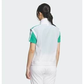 26SS 여성 조끼 3-스트라이프 우븐 베스트 KD7203