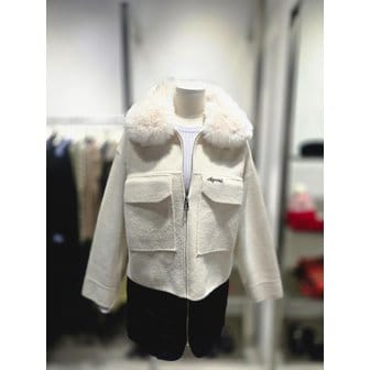 에고이스트 [여주점] 탈부착 페이크 퍼 앞지퍼 자켓 ER4BX016