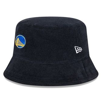 뉴에라 [해외] 1043180 뉴에라 모자 NBA 골든스테이트 워리어스 Court Sport Terry Bucket Hat Black