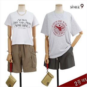 슬로우 반팔 프린트 티셔츠_P343597810