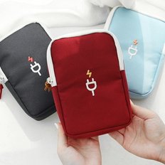 [이널]CHARGER POUCH L - 여행용 충전기 파우치 라지