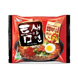  팔도 틈새라면 빨계떡 봉지라면 120g 40봉