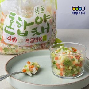 배동바지 황보마을 냉동 혼합야채 1kg (4종/볶음밥용) (감자/당근/피망/양파)