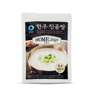  청정원 호밍스 한우 진곰탕 450g X 5