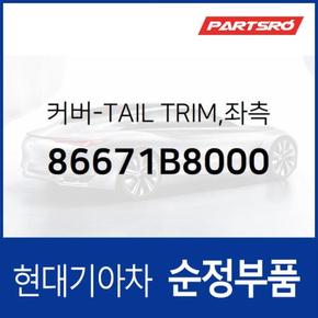 커버-TAIL TRIM,좌측 (86671B8000)  맥스크루즈 현대모비스 부품몰