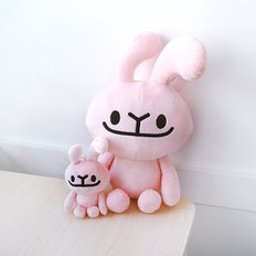 바글바글 하토씨 봉제인형 25cm_핑크