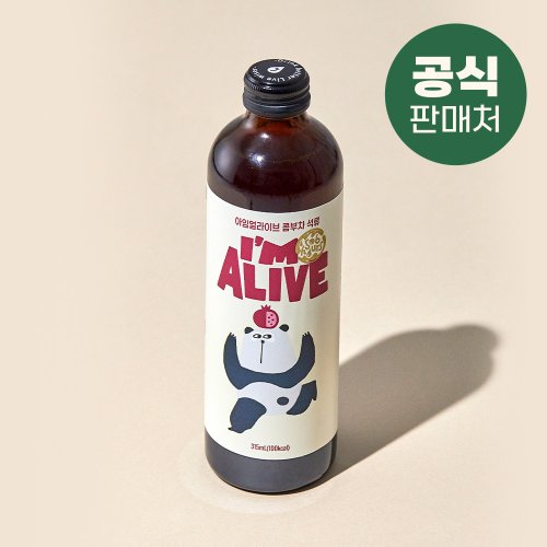 [아임얼라이브] 콤부차 석류 315ml 4병