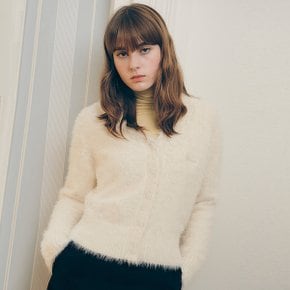 SAILOR HAIRY CARDIGAN IVORY