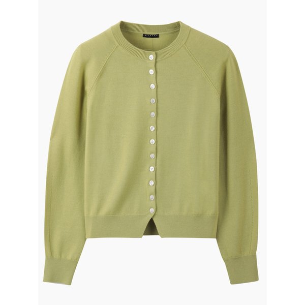 울 콩단추 포인트 가디건_SAKC04611OL