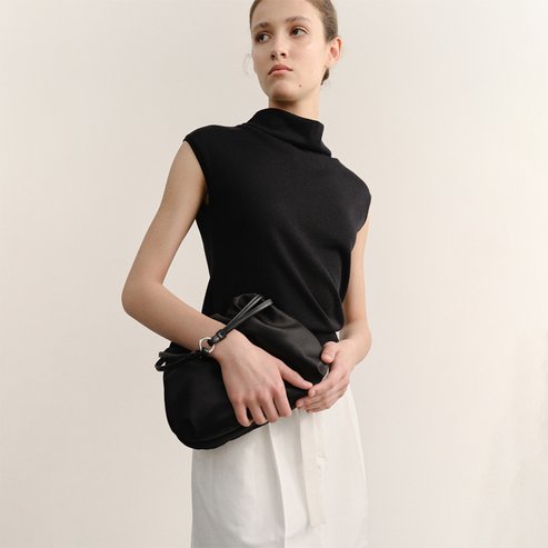 킨더살몬 Donna Sleveless Black