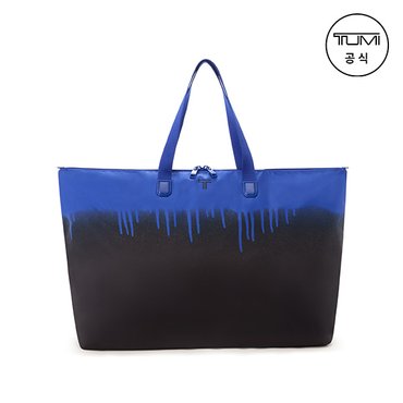 TUMI [TUMI KOREA] 보야져 저스트 인 케이스 토트백 블루 스프레이 페인트_0196712EBSP