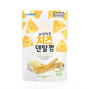치즈덴탈껌 바나나맛 100g 강아지껌
