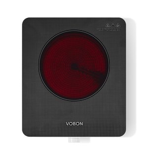 VOBON 보본 1구 하이라이트 플렉스 VB-HI101W 간편다이얼 세라믹열판