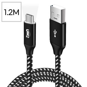 12W 휴대폰 USB C타입 고속 충전케이블 1M C524