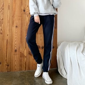 제이지컴퍼니 여성 핫뜨거 융털 기모 두줄 조거팬츠