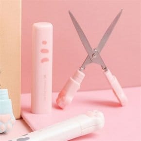 새학기 준비물 휴대용 미니 컴팩트 양손 가위
