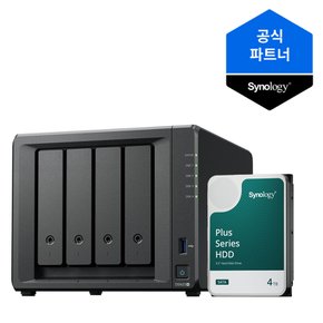 나스 4베이 NAS DS423+ (4TBx1) 정품 HDD HAT3300