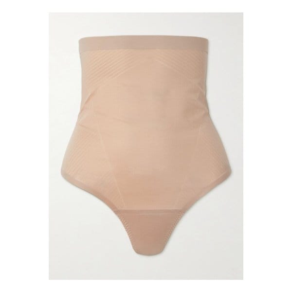 스팽스셰이프™ 인비저블 하이 웨이스트 텅 팬티 베이지 46376663162835489