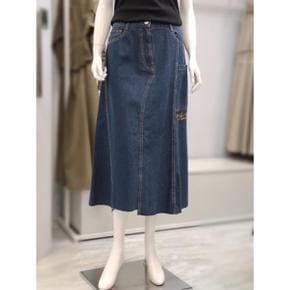 세이브존02 포켓 청 스커트 BK-SKC2362-0 (32596426)