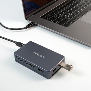 TUB5000 MAX 2TB 썬더볼트 3/4 USB4 USB-C DP1.4 USB3.2 USB허브 외장SSD 외장하드2TB