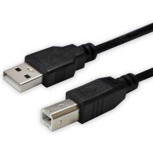 엠지솔루션 디옵텍 USB 2.0 A-B 프린터 케이블 5M 블랙 U2AB50