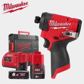  [MILWAUKEE] 밀워키 12V/6.0AH&3.0AH FUEL 임팩트 드라이버(GEN3)M12 FID2-632X(019601216)