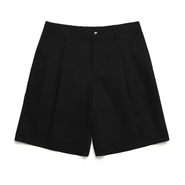 [여주점] N242MHP130 와이드 버뮤다 5부 숏팬츠 카본블랙