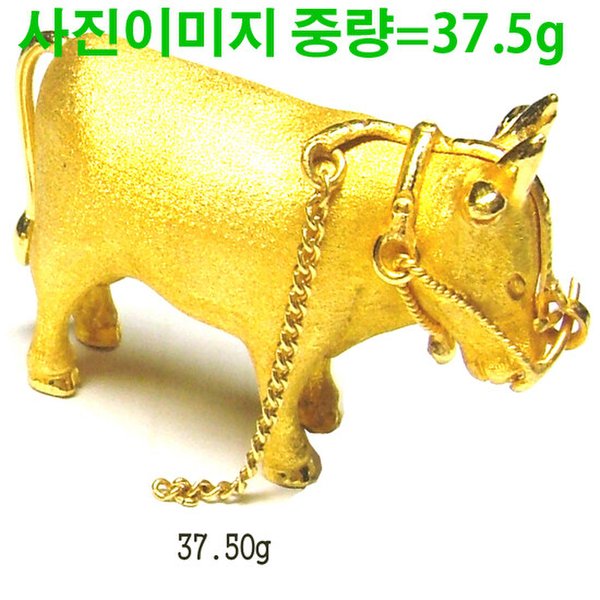순금 황소 37.5g 24k 황소모양 기념 선물