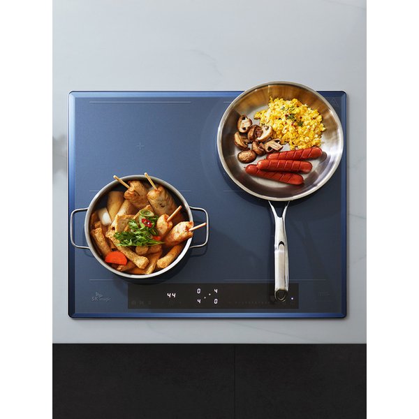 [SK매직] 올파워 4구 인덕션 전기레인지 사하라블루 IHR-BF40C