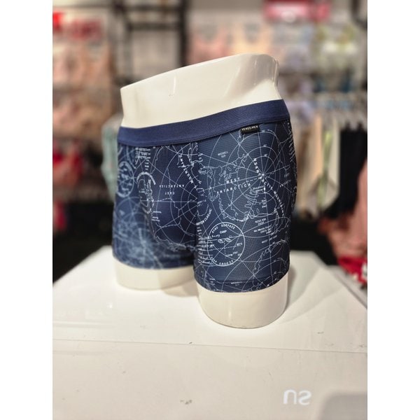 [시흥점] S 비너스) 폴리 스판 지도 나염 드로즈 VMP7209T-NB