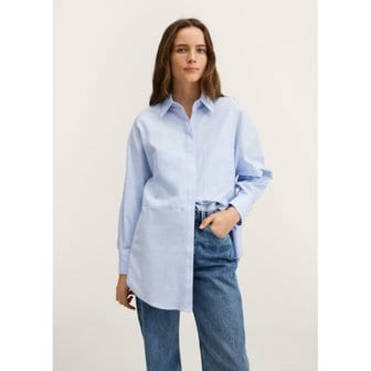 망고(MANGO) WOMAN 셔츠 FORD lt/pastel blue_27062877
