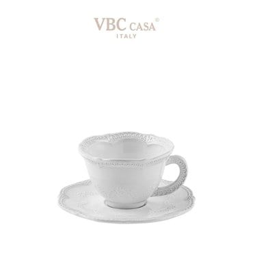 VBC까사 [정식수입]VBC까사 메를레토 티컵세트 화이트 : VB10301-1