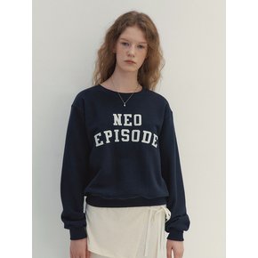 Neo Round Sweatshirt (Navy)