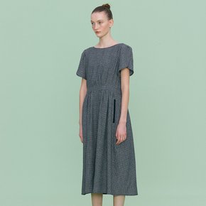 Tweed Long Dress_BLACK