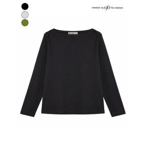 심플 보트넥 티셔츠 NQ9TS014M0_P438567390