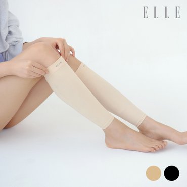 엘르골프 [엘르] ELLE 종아리 압박밴드 골프스타킹 블랙/베이지