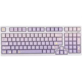 영국 에포메이커 rt100 EPOMAKER Moonlit Bunny 138 Keys PBT Keycaps Set 5-side Dye Sublimati