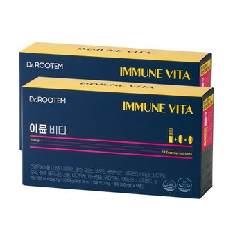 닥터루템 이뮨비타 14병 2박스