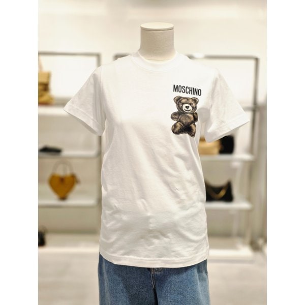 [여주점] 테디베어 프린트 반팔 티셔츠 (070805411001)