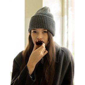 Ribbed Wool Beanie (5color)