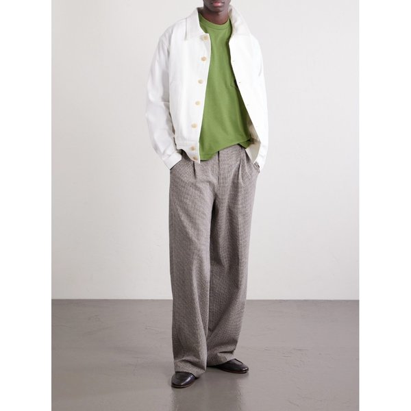 보디 로고 아플리케 코튼 저지 티셔츠 46376663162957875