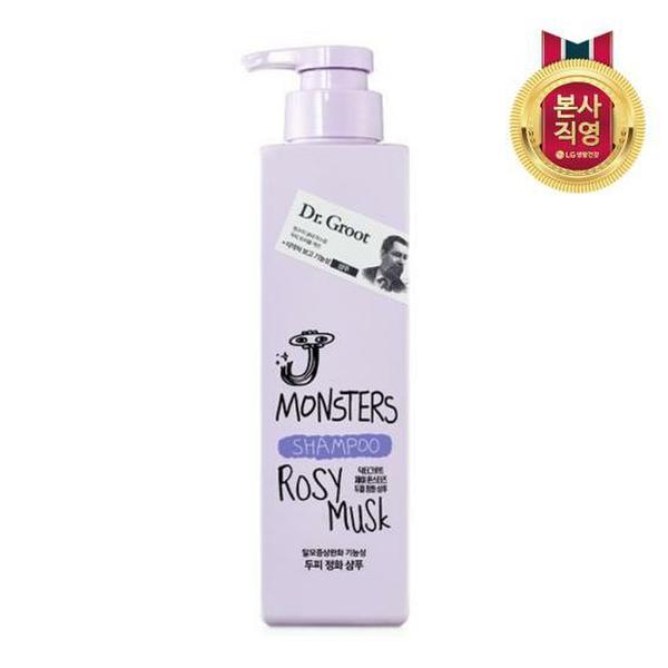 닥터그루트 제이몬스터즈 청소년 탈모기능성 샴푸 머스크향 385ml