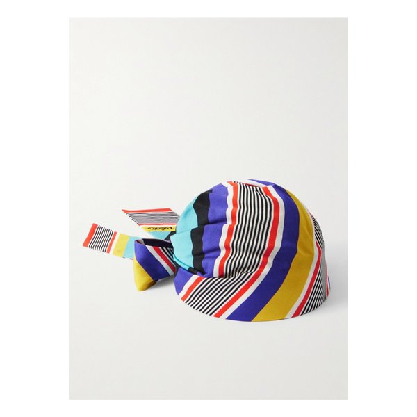 이스케이프 스트라이프 실크 코튼 혼방 헤어밴드 퍼플 46376663162863526