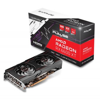  사파이어 Sapphire PULSE Radeon RX 6600 XT GAMING OC 8G 그래픽 보드 11309-03-20G VD7833