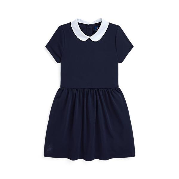 폴로 키즈 여아 2-6세 칼라 크레이프 드레스(CWPODRSR3D20891410)