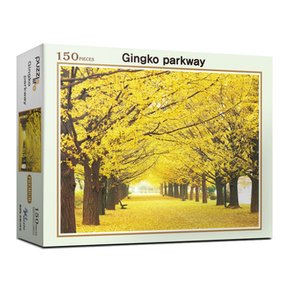 직소퍼즐 풍경 명화 황금빛 은행나무길 150피스 PL150-26